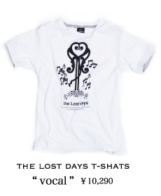 THE LOST DAYS T-SHATS vocal
